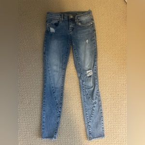 Blank Denim lightly Distressed Skinny Jeans